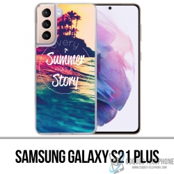 Coque Samsung Galaxy S21 Plus - Every Summer Has Story