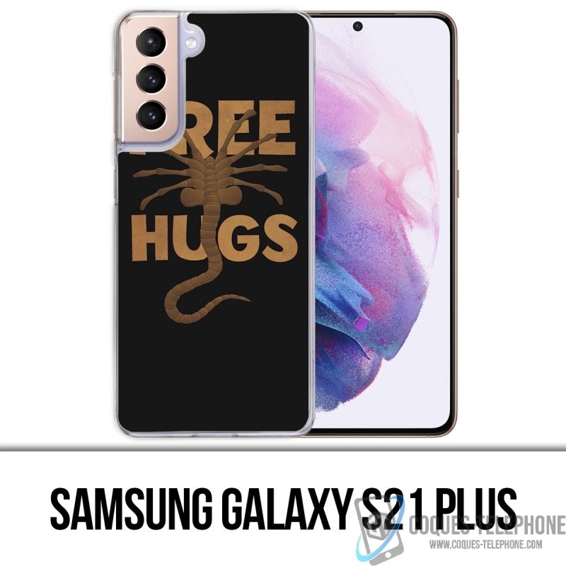 Coque Samsung Galaxy S21 Plus - Free Hugs Alien