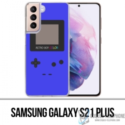Samsung Galaxy S21 Plus Case - Game Boy Farbe Blau