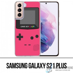 Funda Samsung Galaxy S21 Plus - Game Boy Color rosa