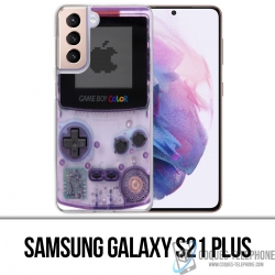 Custodia per Samsung Galaxy S21 Plus - Game Boy Color Purple