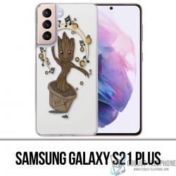 Custodia Guardians Of The Galaxy Dancing Groot per Samsung Galaxy S21 Plus