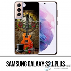 Coque Samsung Galaxy S21 Plus - Guns N Roses Guitare