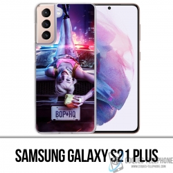 Custodia per Samsung Galaxy S21 Plus - Cappuccio Birds of Prey di Harley Quinn