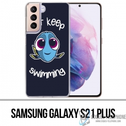 Samsung Galaxy S21 Plus case - Just Keep Swimming