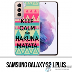 Funda Samsung Galaxy S21 Plus - Keep Calm Hakuna Mattata