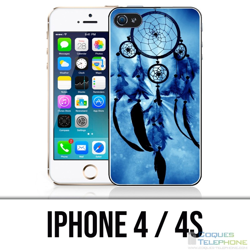 Coque iPhone 4 / 4S - Attrape Reve Bleu