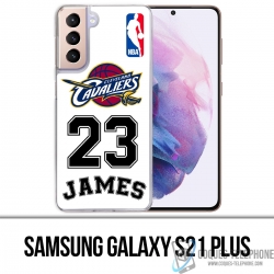 Coque Samsung Galaxy S21 Plus - Lebron James Blanc