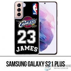 Coque Samsung Galaxy S21 Plus - Lebron James Noir