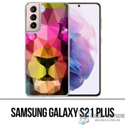Coque Samsung Galaxy S21 Plus - Lion Geometrique