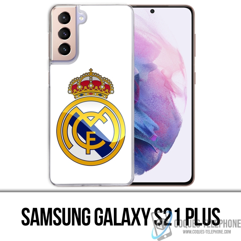 Custodia per Samsung Galaxy S21 Plus - logo del Real Madrid