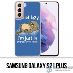 Coque Samsung Galaxy S21 Plus - Loutre Not Lazy