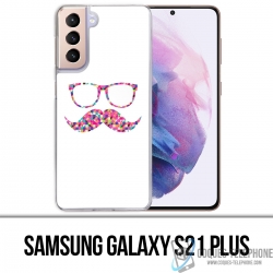 Coque Samsung Galaxy S21 Plus - Lunettes Moustache
