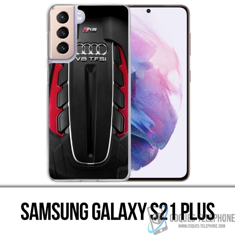 Coque Samsung Galaxy S21 Plus - Moteur Audi V8