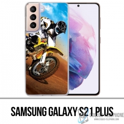 Coque Samsung Galaxy S21 Plus - Motocross Sable