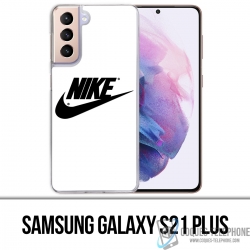 Funda Samsung Galaxy S21 Plus - Logotipo de Nike Blanco