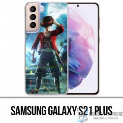 Samsung Galaxy S21 Plus case - One Piece Luffy Jump Force