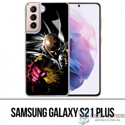 Samsung Galaxy S21 Plus case - One Punch Man Splash
