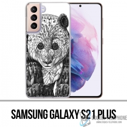 Coque Samsung Galaxy S21 Plus - Panda Azteque