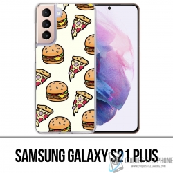 Custodia per Samsung Galaxy S21 Plus - Pizza Burger