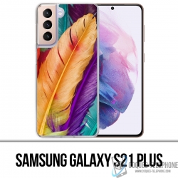 Coque Samsung Galaxy S21 Plus - Plumes