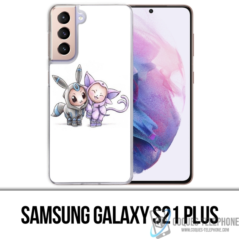 Coque Samsung Galaxy S21 Plus - Pokémon Bébé Mentali Noctali