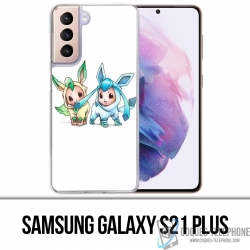 Custodia per Samsung Galaxy S21 Plus - Pokémon Baby Phyllali