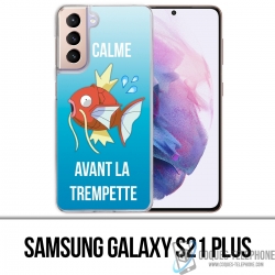 Samsung Galaxy S21 Plus Case - Pokémon The Calm Before The Magikarp Dip