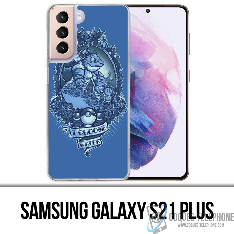 Custodia per Samsung Galaxy S21 Plus - Pokémon Acqua