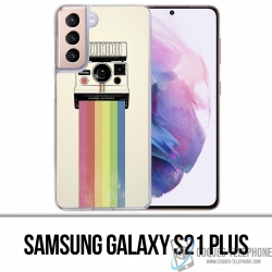 Coque Samsung Galaxy S21 Plus - Polaroid Arc En Ciel Rainbow
