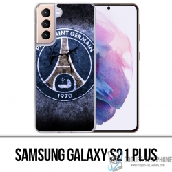 Coque Samsung Galaxy S21 Plus - Psg Logo Grunge