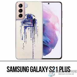 Samsung Galaxy S21 Plus case - R2D2 Paint