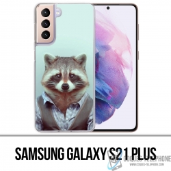Samsung Galaxy S21 Plus Case - Waschbär Kostüm