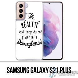 Coque Samsung Galaxy S21 Plus - Réalité Disneyland