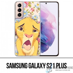 Custodia per Samsung Galaxy S21 Plus - Il Re Leone Simba Smorfia