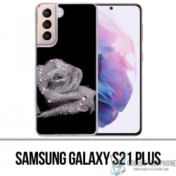 Custodia per Samsung Galaxy S21 Plus - Gocce rosa