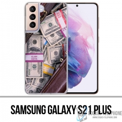 Custodia per Samsung Galaxy S21 Plus - Borsa di dollari