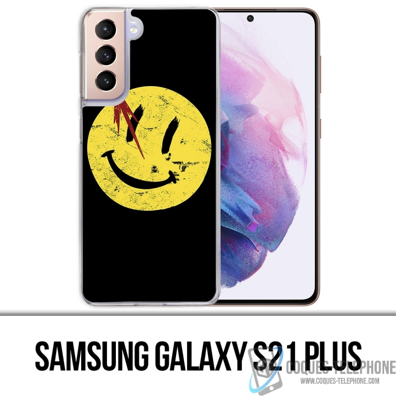 Samsung Galaxy S21 Plus Gehäuse - Smiley Watchmen