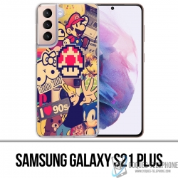 Samsung Galaxy S21 Plus case - Vintage 90S Stickers