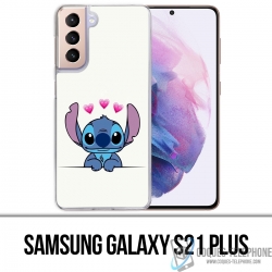 Coque Samsung Galaxy S21 Plus - Stitch Amoureux