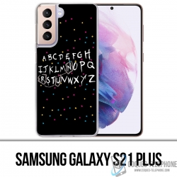 Samsung Galaxy S21 Plus case - Stranger Things Alphabet