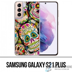Custodia per Samsung Galaxy S21 Plus - Teschio di zucchero