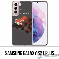Coque Samsung Galaxy S21 Plus - To Do List Panda Roux