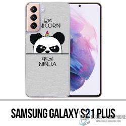 Coque Samsung Galaxy S21 Plus - Unicorn Ninja Panda Licorne