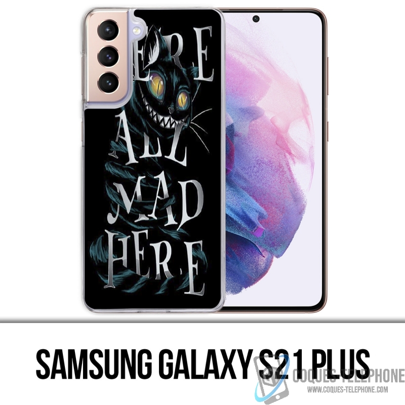 Samsung Galaxy S21 Plus Case - Waren alle hier verrückt Alice im Wunderland