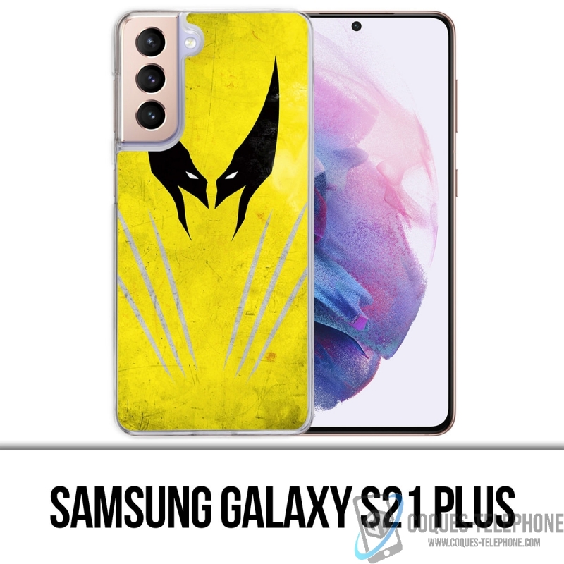Custodia per Samsung Galaxy S21 Plus - Xmen Wolverine Art Design
