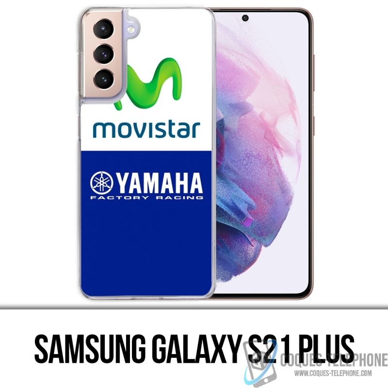 Coque Samsung Galaxy S21 Plus - Yamaha Factory Movistar