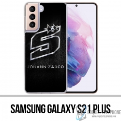 Coque Samsung Galaxy S21 Plus - Zarco Motogp Grunge