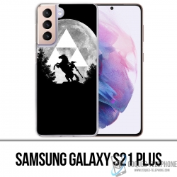 Coque Samsung Galaxy S21 Plus - Zelda Lune Trifoce