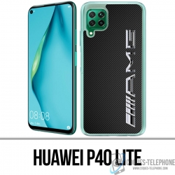 Huawei P40 Lite Case - Amg Carbon Logo